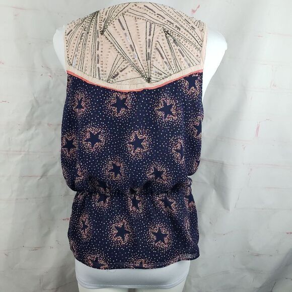 3/$25 Miss Me tank small faux wrap gathered waist - Picture 5 of 7
